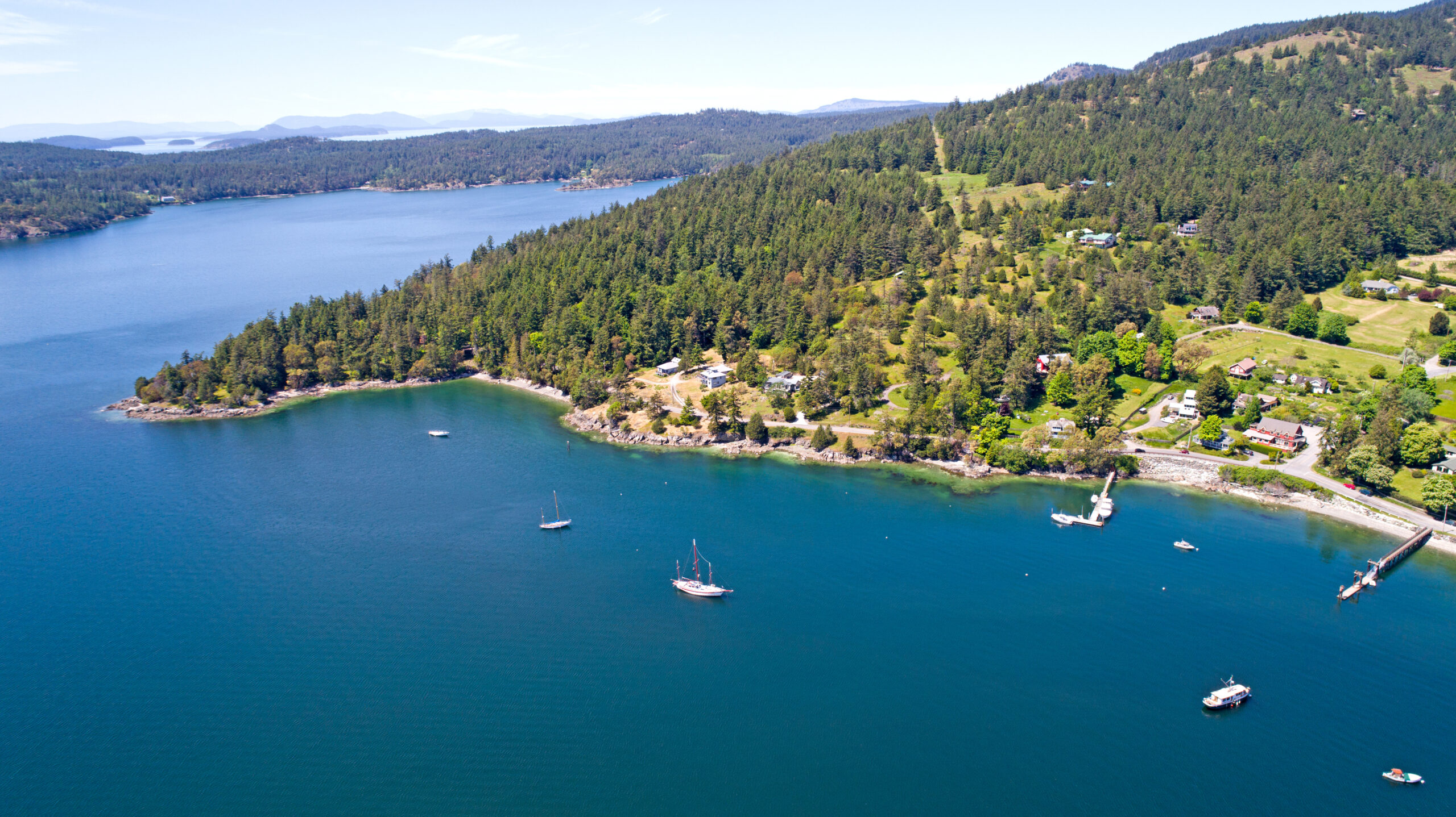 San Juan Islands, Washington by boat