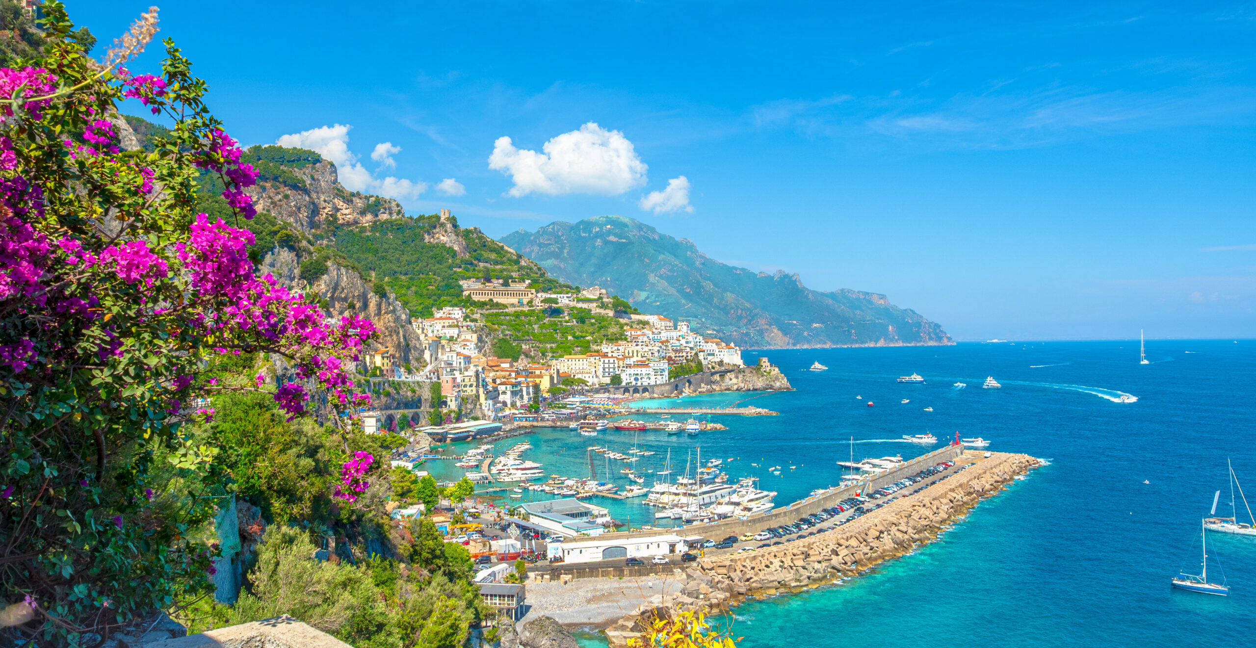 Amalfi Coast, Italy by boat